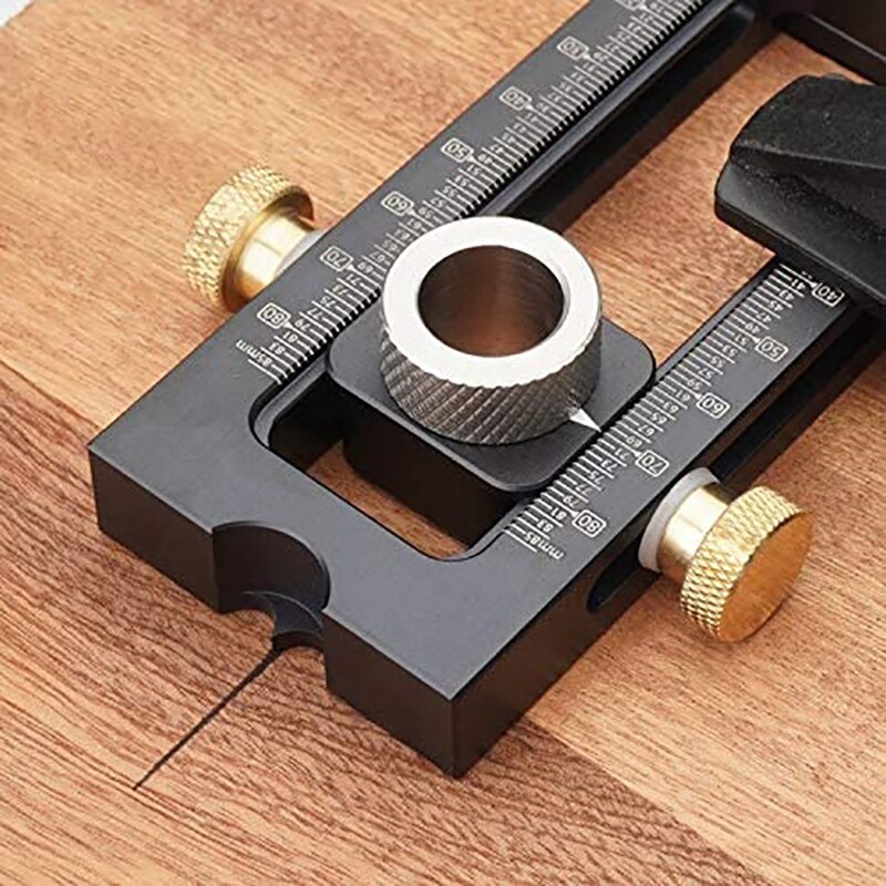 Woodworking Pocket Hole Screw Jig Drill Bits Set Cross Oblique Flat Head Screw Puncher Bed Cabinet Screw Puncher Locator