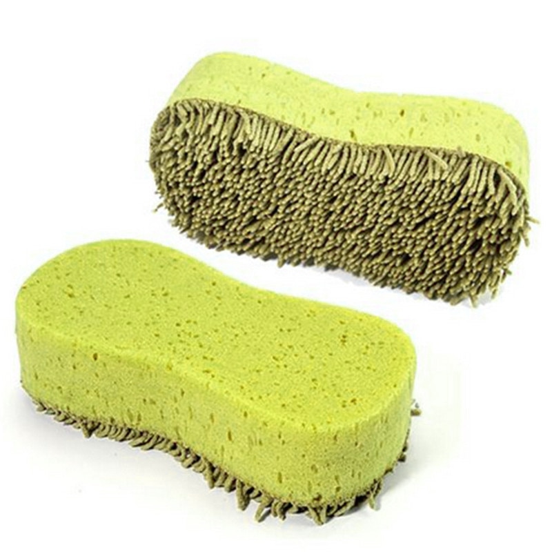Top nettoyage pratique lavage nettoyant corail microfibre éponge brosse pour voiture Auto Jul.5