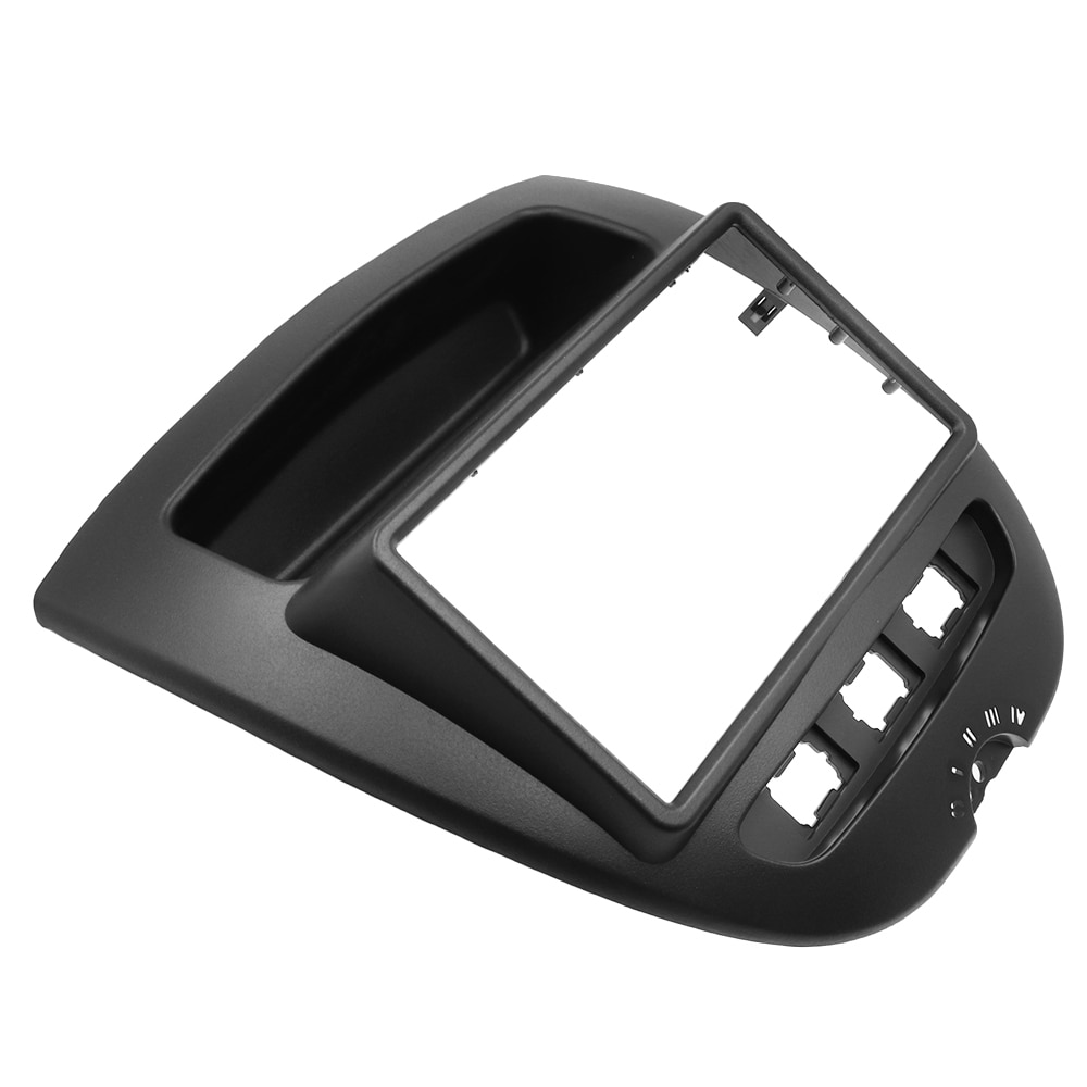 Double 2 Din Car Radio Frame Voor Toyota Aygo Citroen C1 Peugeot 107 2005 Fascia Dash Kit Dvd radio Panel Stereo Cover