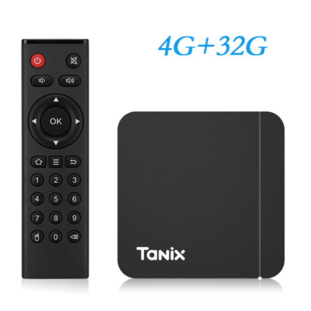 Original Tanix W2 Android 11 TV Box Amlogic S905W2 2G/16G AV1 BT TV BOX Dual Wifi 4G&5G 4K HD Set Top Box 4G/64G Media Player: Gold / EU Plug