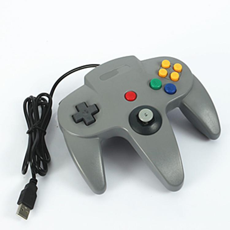 Voor N64 Gamepad Abs Usb Wired Controller Joystick Joypad Pc Computer Game Handvat Game Pad Voor Nintend N64 Voor Pc game Accessoire