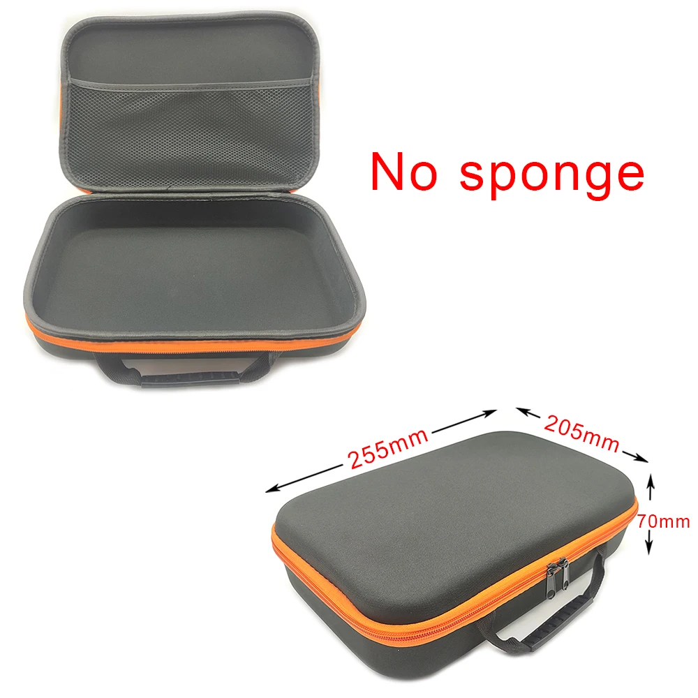 Multi-Size EVA harde opbergdoos Reisritstas Schokbestendig Outdoor gereedschapstas voor oortelefoonopbergtas Accessoires: violet