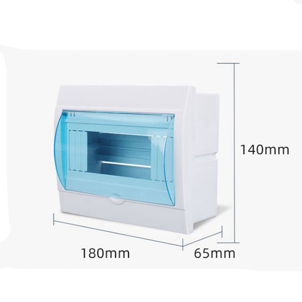 2-3/3-4/4-6/5-8/9-12 Ways Outdoor Project Case Electric Transparent Cover Plastic Boxes Distribution Protection Box