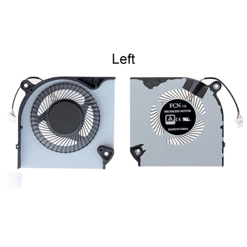 Refroidisseur pour ordinateur portable, 5V, ventilateur de refroidissement pour processeur, GPU, pour Acer Nitro 5 AN515-43 AN515-54 AN517-51 Nitro 7 AN715-51, nouveauté: LEFT GPU FAN