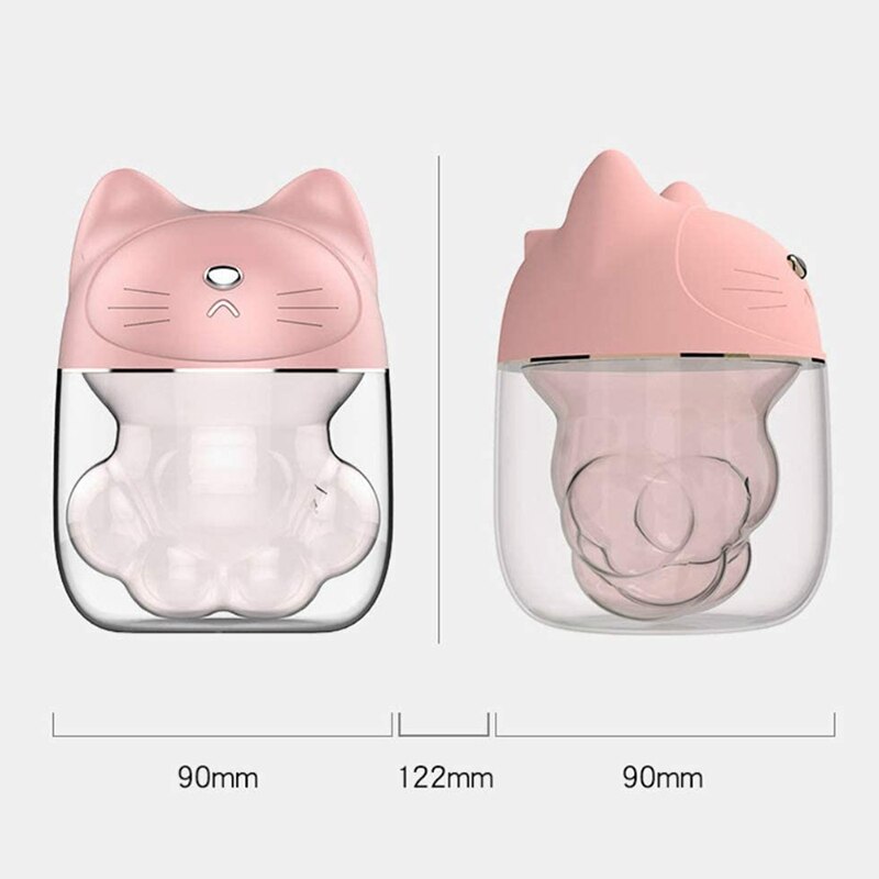 Humidifier, Cool Fog Bedroom Cat Humidifier Usb Portable Car Humidifier Water Replenishing Instrument