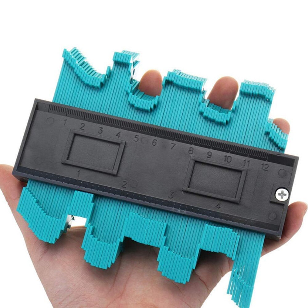 12/14/25Cm Saker Contour Gauge Profile Tool Shape Contour Duplication Gauge Tool Plastic Irregular Shaper Profile Ruler Marking