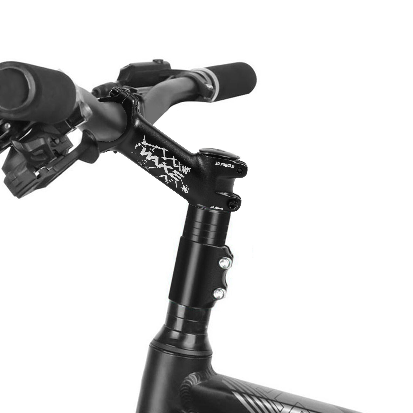 Bicycle Stem MTB Road Bike Stem Ultralight Stem 31.8mm Handlebar Stem 25 Degree 70/80/90/100/110mm Bike Stem Accessories