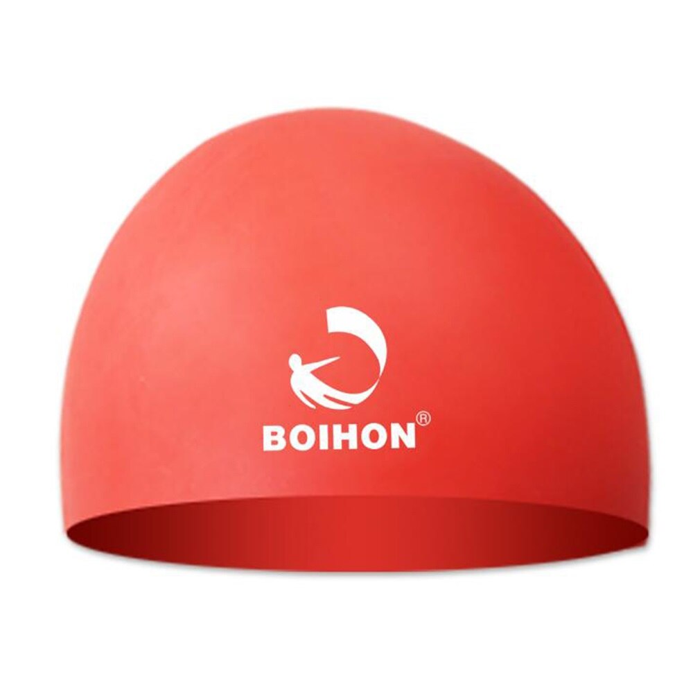 YFXcreate Swim Swimming Triathlon Cap Thickening Silicone Waterproof Anti-slip for Adults 200-1021: Red