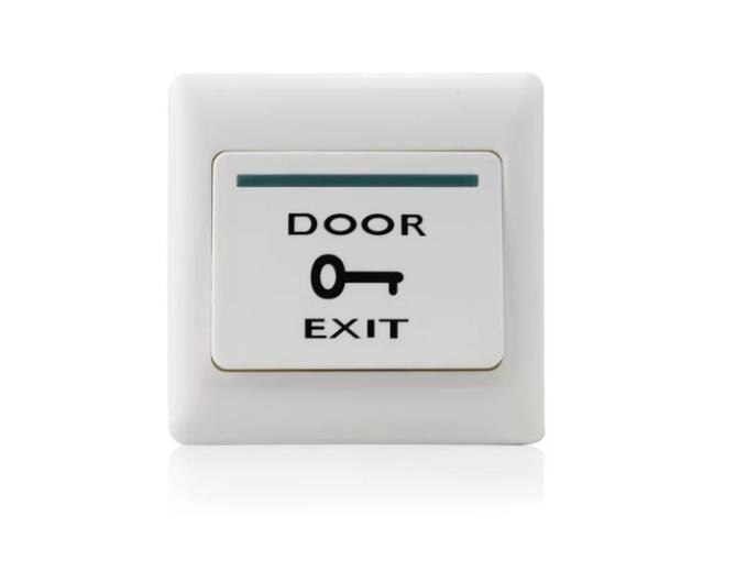 OTPS biometric fingerprint recognition time lock door access control device RFID keypad fingerprint time attendance: Exit button / english