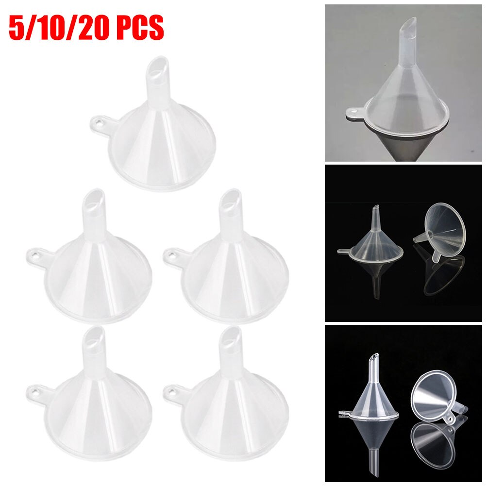 With Handle Miniature FUNNEL Tiny Plastic Little Funel Liquid Dispensing Funnel Small Mouth Liquid Oil Funnels Laboratory Tool