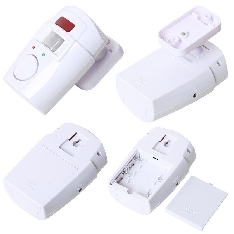 Infrared human body induction remote control alarm body temperature detection ultra long distance large sound alarm