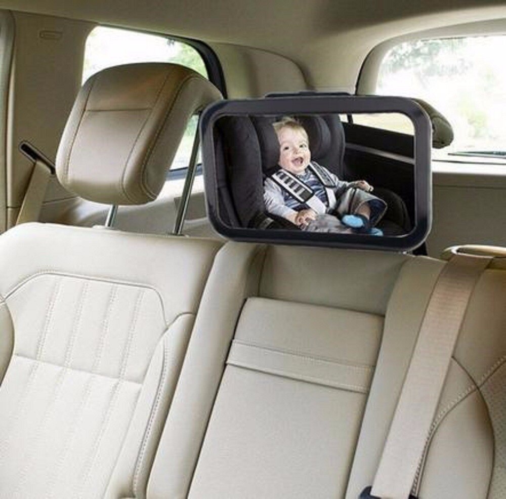 Verstelbare Brede Auto Achterbank View Spiegel Baby/Kind Autostoeltje Spiegel Monitor Hoofdsteun Auto Interieur styling