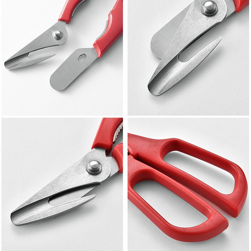 Seafood Shears KitchenSeafood Lobster Scissors Heavy Duty Crab Scissors Cooking Culinary Scissors for Meat and Seafood