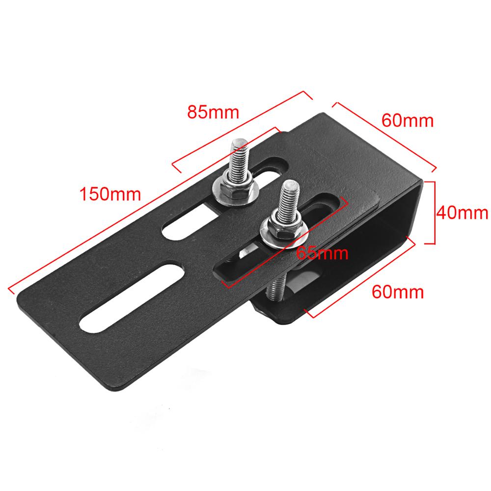 ECAHAYAKU 1 pair Car Luggage Mounting Bracket Vehicle Spotlight Strip Light Stand Roof Bag Rack For SUV Off Road Vehicle Durable