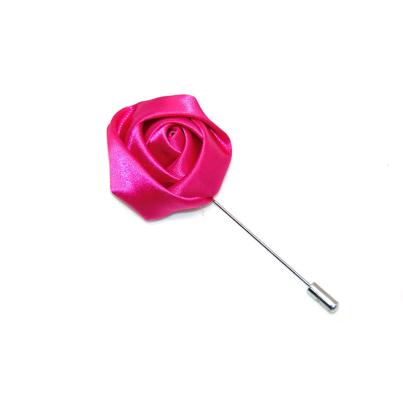 Kavajslag brosch nål krage nålar ros blomma handgjord kostym smoking corsage bröllop boutonniere fest kvinnor män: 3