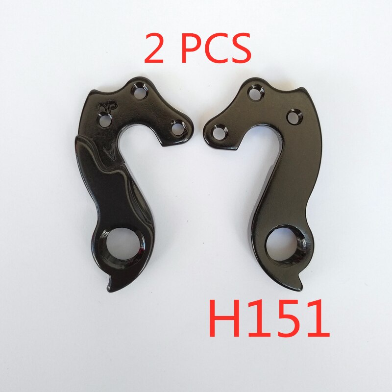 2pcs MTB road legering merida Fiets derailleurhanger Bike gear achter Frame Gear dropout Voor Merida fietsen Derailleur hanger: Default Title