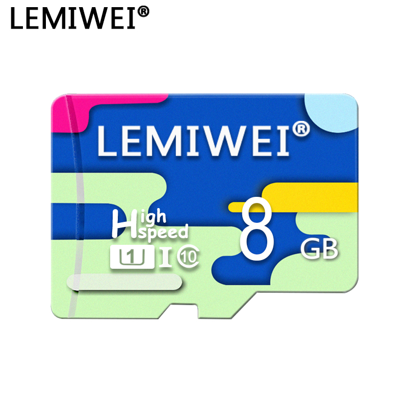 Lemiwei Vier Kleur Top Geheugenkaart 32 Gb Tf Card 64 Gb Flash Card 8 Gb 16 Gb Klasse 10 Waterdichte De Kleur Voor Telefoon