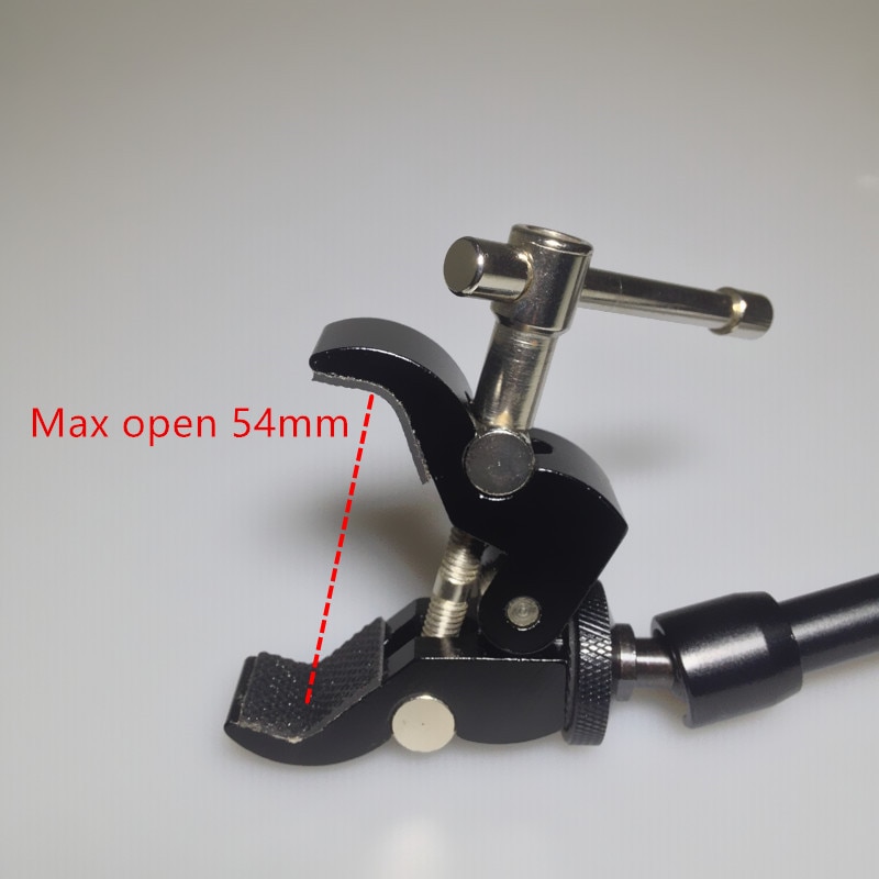 11 inch Adjustable Friction Articulating Magic Arm Super Clamp Flash Bracket For DSLR Monitor LED Light Camera Accessories