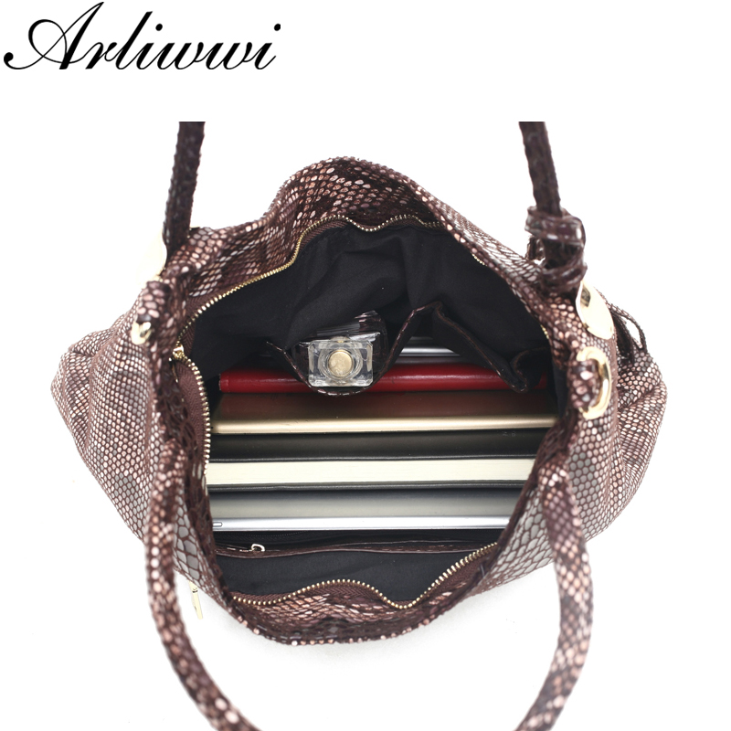 BIG *Individual Snake Large Capacity Lady Bags Tassel Embossed PU Leather Cross Body Handbags Women GPY01