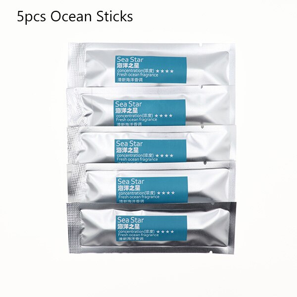 Ambientador purificador de aire para coche, accesorios para coche, aromatizante Interior, Clip de Perfume para automóvil, difusor de Aroma de fragancias para coche: 5pcs Ocean