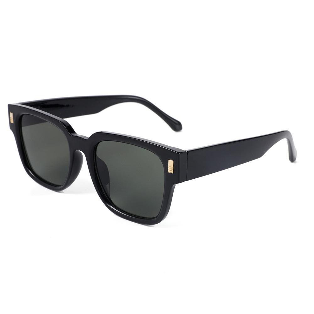 Quadratische Rahmen Damen Sonnenbrille dünne Sonnenbrille Männer und Frauen Brillen: verrotten