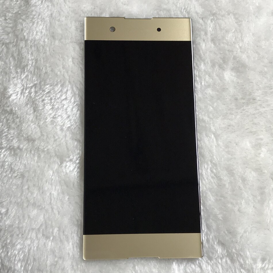 5.5 "Lcd Voor Sony Xperia XA1 Plus G3412 G3416 G3426 G3412 G3421 Lcd-scherm Met Touch Screen Digitizer Vergadering reparatie Onderdelen: Goud