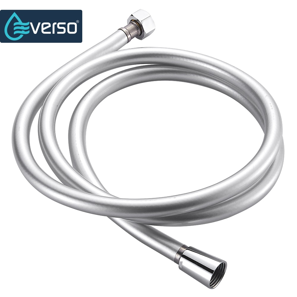 EVERSO 1.5 m PVC Flexibele Doucheslang Bad Douche Set Accessoires explosieveilige Buizen