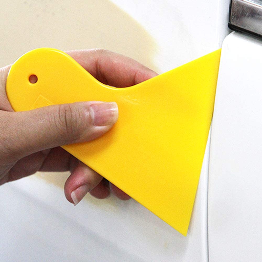 5pcs Vinyl Film Wrapping Scraper Tool Bubble Car Window Wrapping Film Phone Screen Scraper Removal Installation Accessories