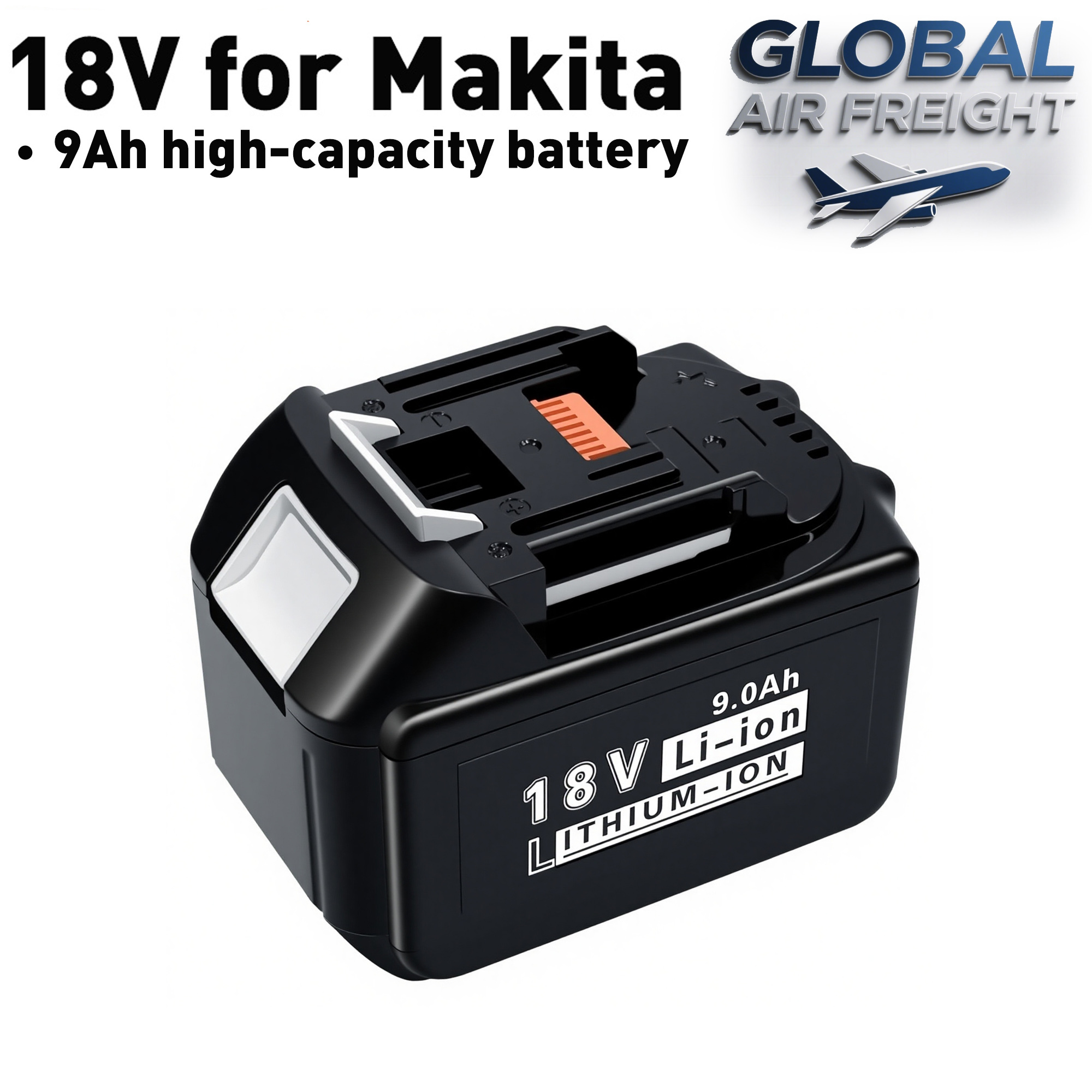 Per makita originale 18v 9ah batterie ricaricabili agli ioni di litio batterie di ricambio durata maggiore per  bl1850 bl1860b bl1830 bl1840