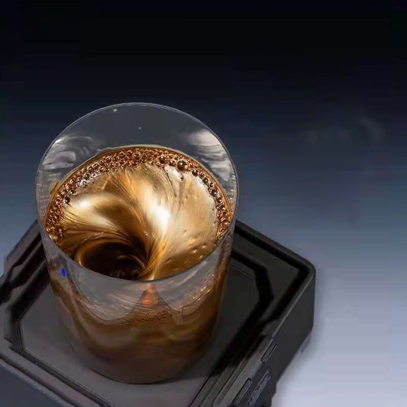 Mini Magnetic Turbine Type Paint Shaker DIY Model Paint Electric Shaking Machine Paint Dilution Mixer With 3Pcs 100ML Bottle