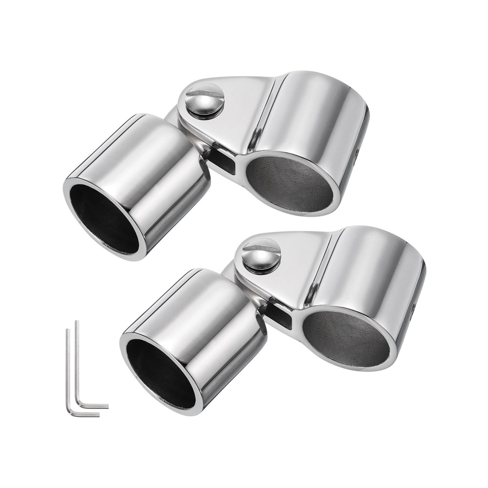 Barca da 22/25 mm per tenda Bimini Copertura scorrevole montata in alto Accessori hardware marino per diapositive in acciaio inossidabile 316