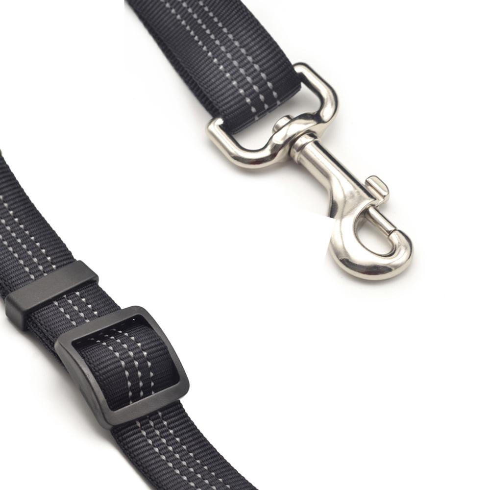 3M Reflecterende Schokabsorberende Bungee Hondenriem Huisdier Aangelijnd met Autogordel Gesp