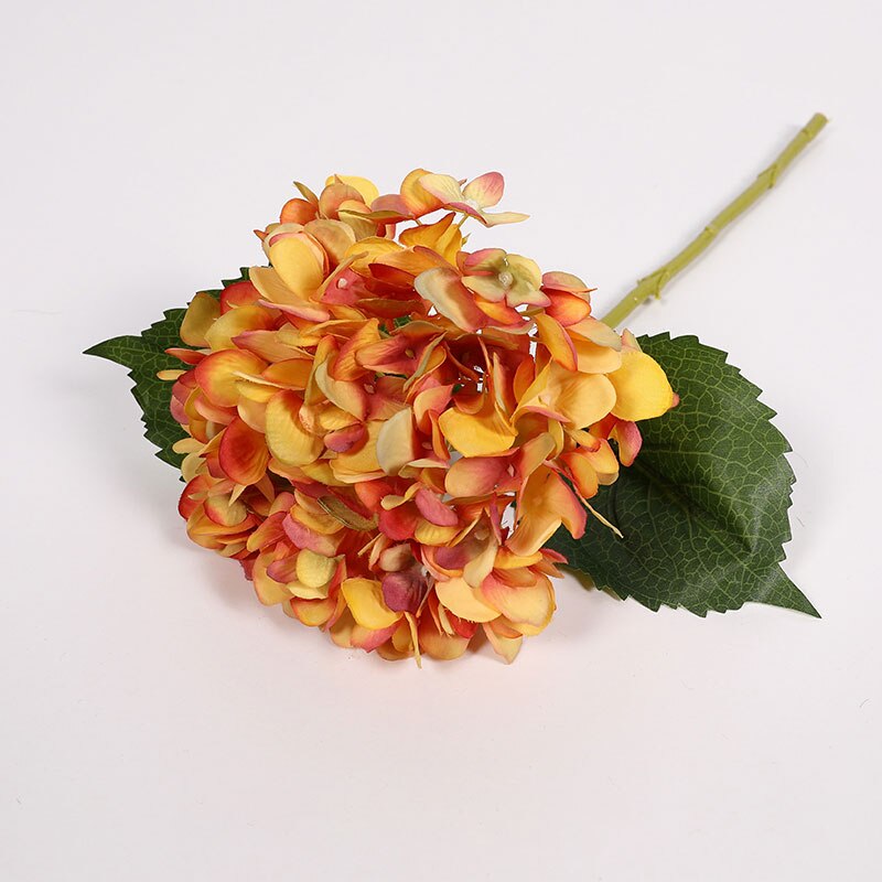 Erxiaobao Kunstbloemen Goedkope Zijde Hortensia Boeket Thuis Indoor Bruiloft Herfst Bloemen Decoratie Accessoires Vallen Decor: 14