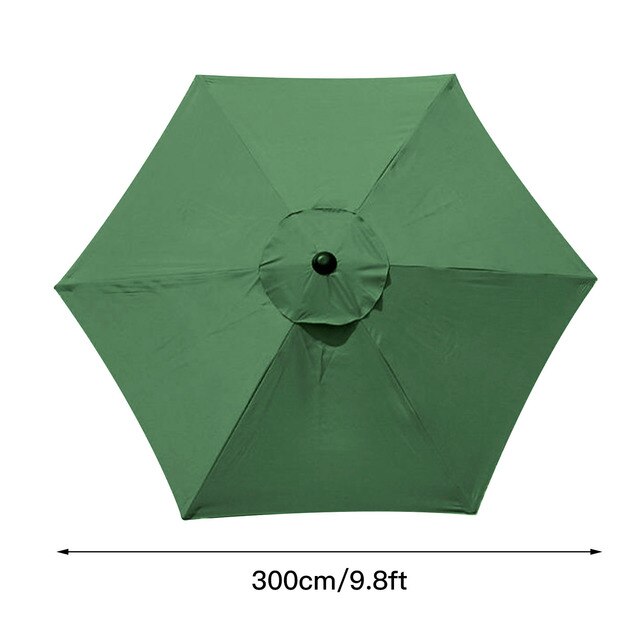 Toldo impermeable para exteriores, sombrilla de Patio, cubierta protectora para jardín en voladizo, sombrillas para piscina, pérgola: Verde
