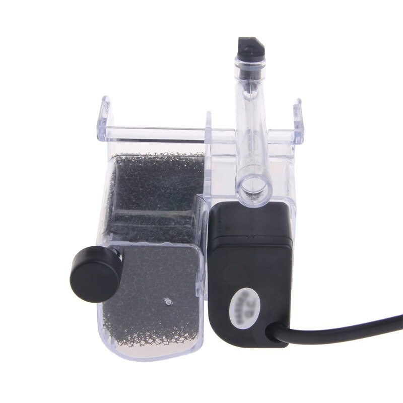 Waterval Hangen Op Externe Zuurstof Pomp Water Filter Voor Aquarium Fish Tank