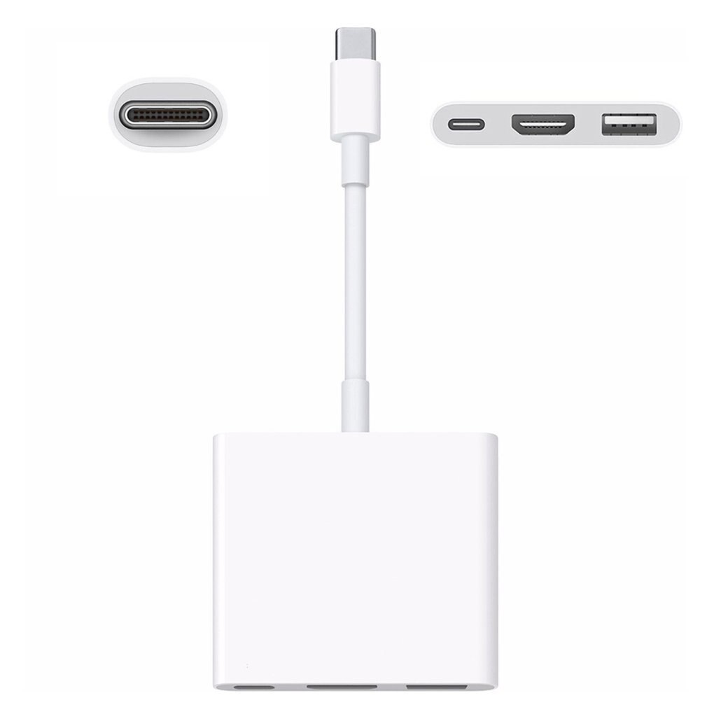 2021 HOT dla Apple USB-C cyfrowy Multiport AV Adapter USB C akcesoria cyfrowe