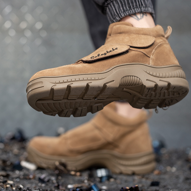 Scarpe antinfortunistiche da lavoro per uomo Spark antispruzzo indistruttibile punta in acciaio uomo stivali antinfortunistici da lavoro Sneaker da costruzione maschile antisfondamento