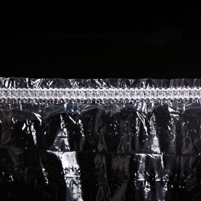Bonnet de douche jetable en plastique, 100 pièces, pour femmes et hommes, imperméable, transparent, pour salon de coiffure, pour hôtels, produits de salle de bains