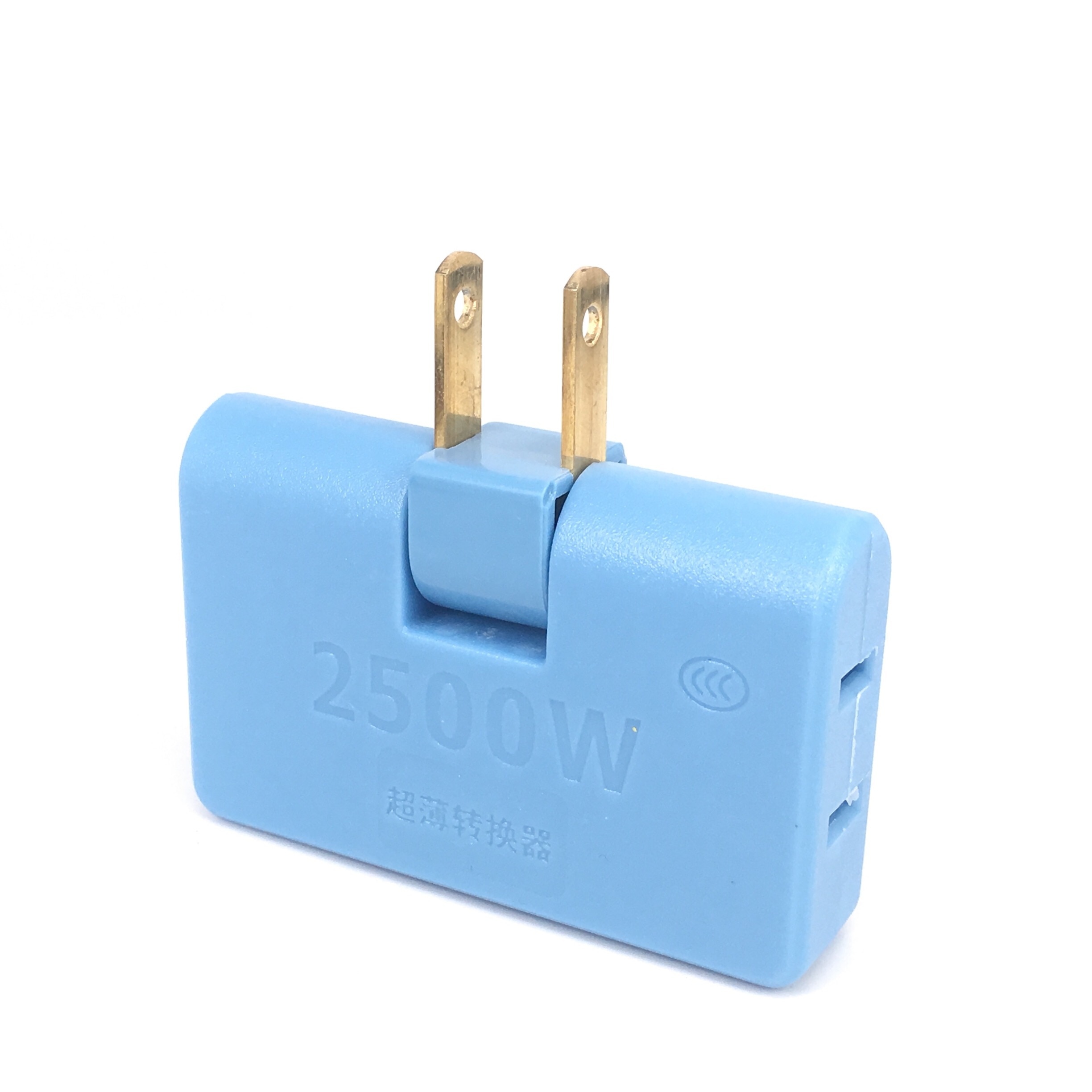 Convertisseur de prise rotatif, Mini adaptateur de sortie sans fil mince, Extension de 180 degrés, pratique