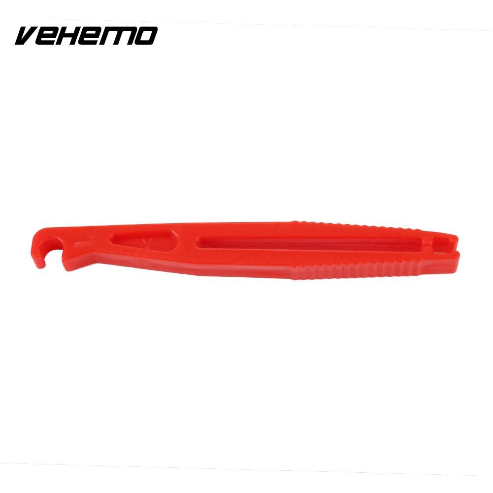 VEHEMO-extractor de fusibles Universal de plástico para coche, herramienta de extracción de Clip rojo, caja de fusibles, herramientas de Seguridad automotriz