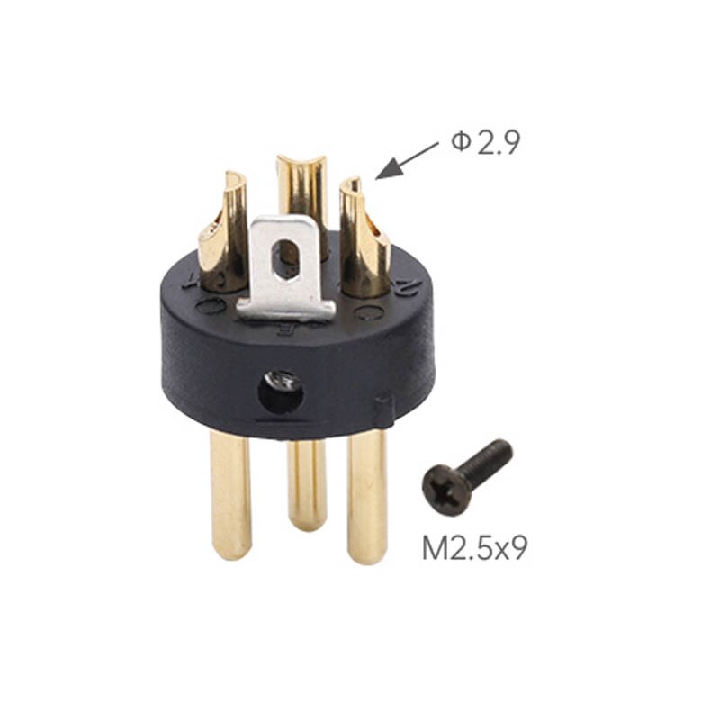 Di alta qualità 100 pz/lotto 3 Spille Pole XLR maschio con 3 P Parte degli accessori: green