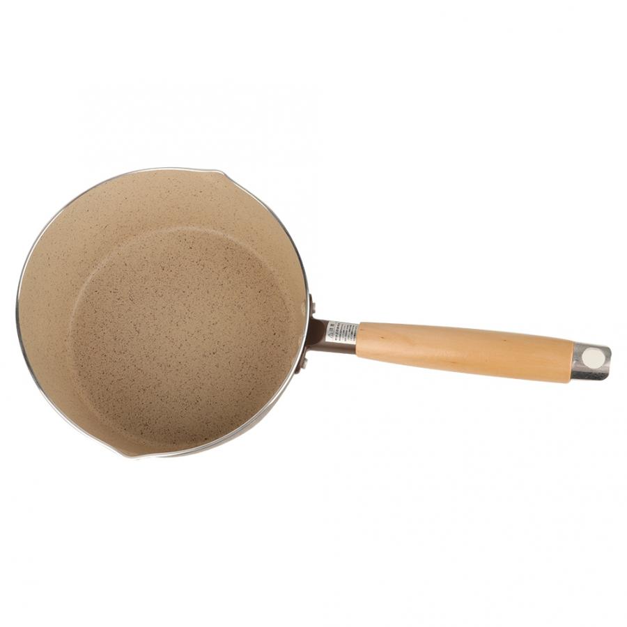 Luftfrituregryde 18cm- stens lille mælkegryde non-stick kogegryde til gaskomfur og induktionskomfurfrituregryde
