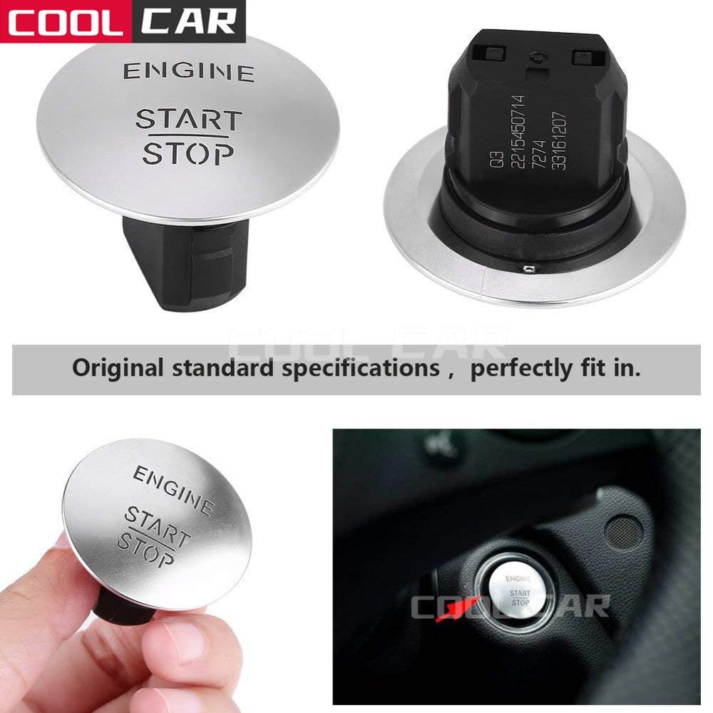 Car Keyless Engine Start Stop Push Button Switch System Door Push Button for Mercedes Benz Model W164 W205 W212 W213 W221 Series