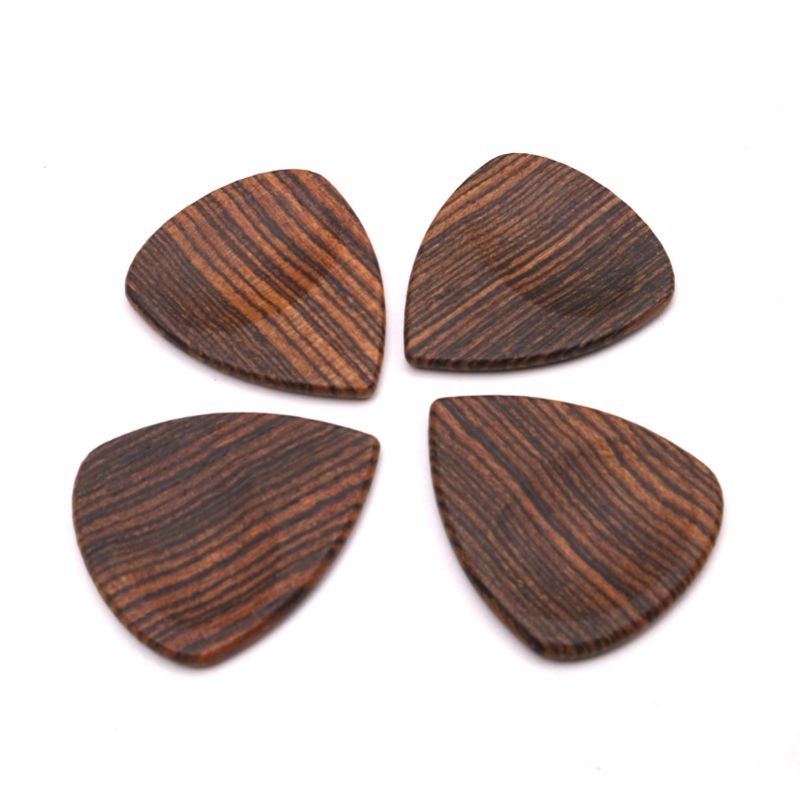 Palette de guitare électrique en bois de santal doré, 2 pièces, basse acoustique