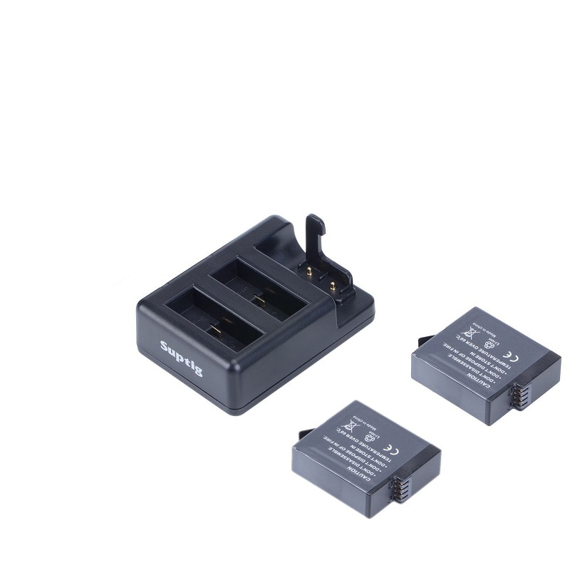 Für Gopro hero 8 7 6 Batterie 3 Weg USB 3 Slots Batterie Ladegerät WiFi Fernbedienung Ladegerät für GoPro hero 5/4 Fernbedienung Voll Decode