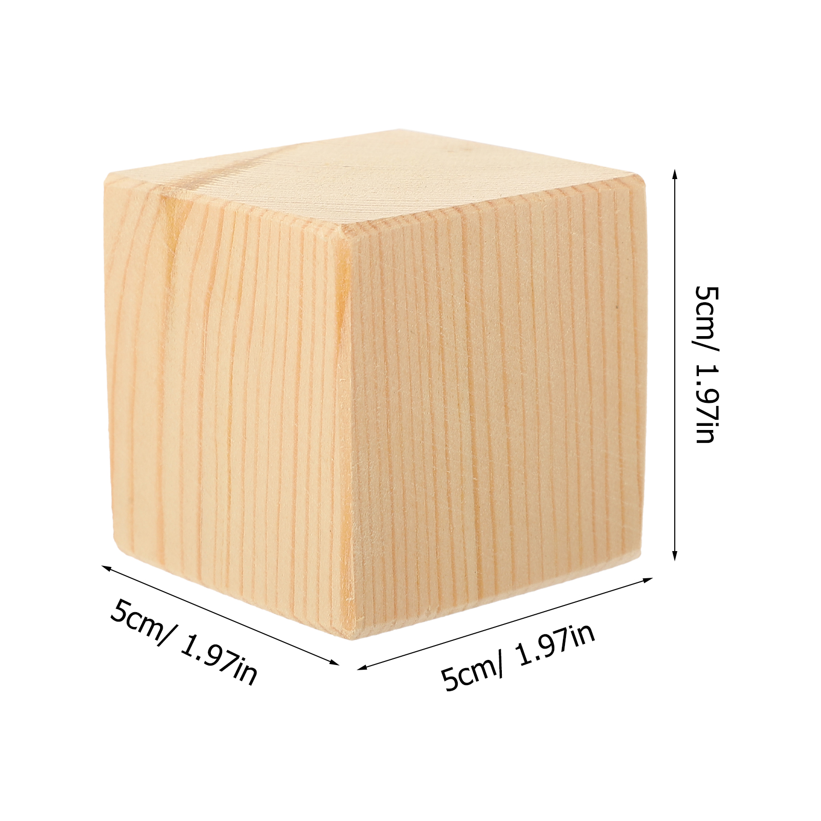 2pcs Solid Wood Furniture Booster Blocks Bed Riser... – Grandado