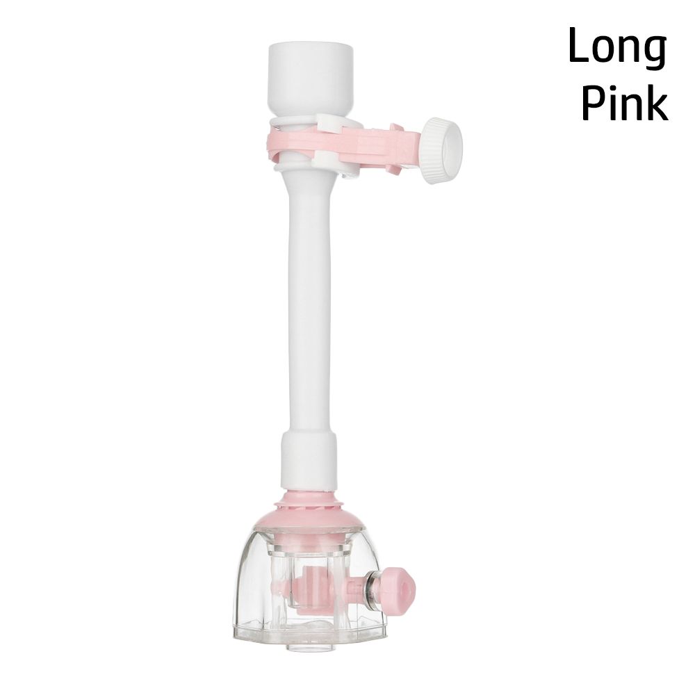 Water-saving Flexible Diffuser Extender Splash-Proof Water Filter Tap Outlet Head Kitchen Faucet Water-tap Extender: green