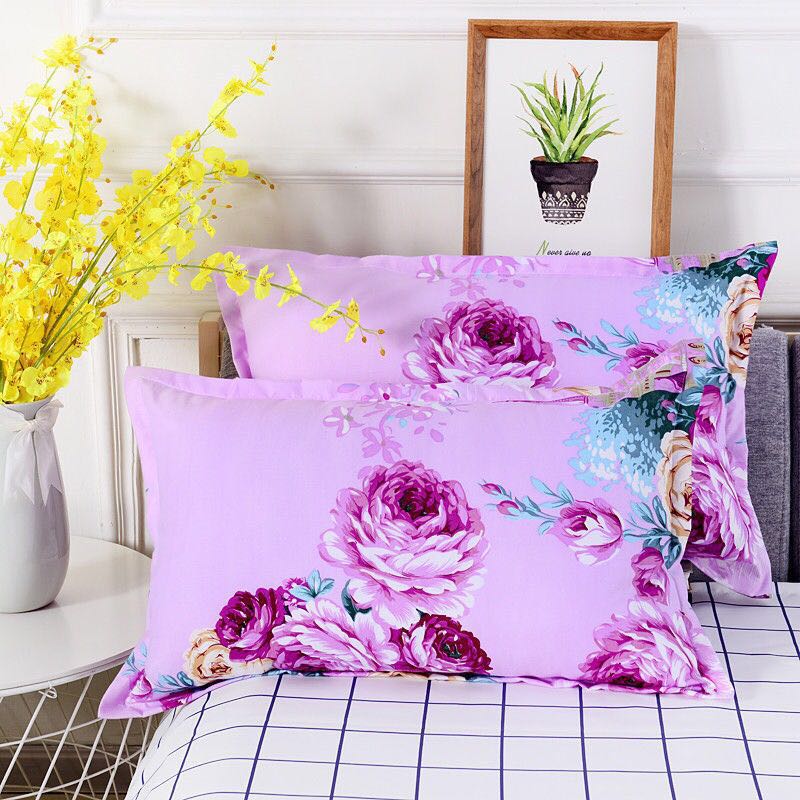 Mehrere farben zu wählen 2 Stück 48cm * 74cm Schönheit Blumen- Gedruckt Kissen Kissen fallen Abdeckung Für Schlafzimmer verwenden: 4