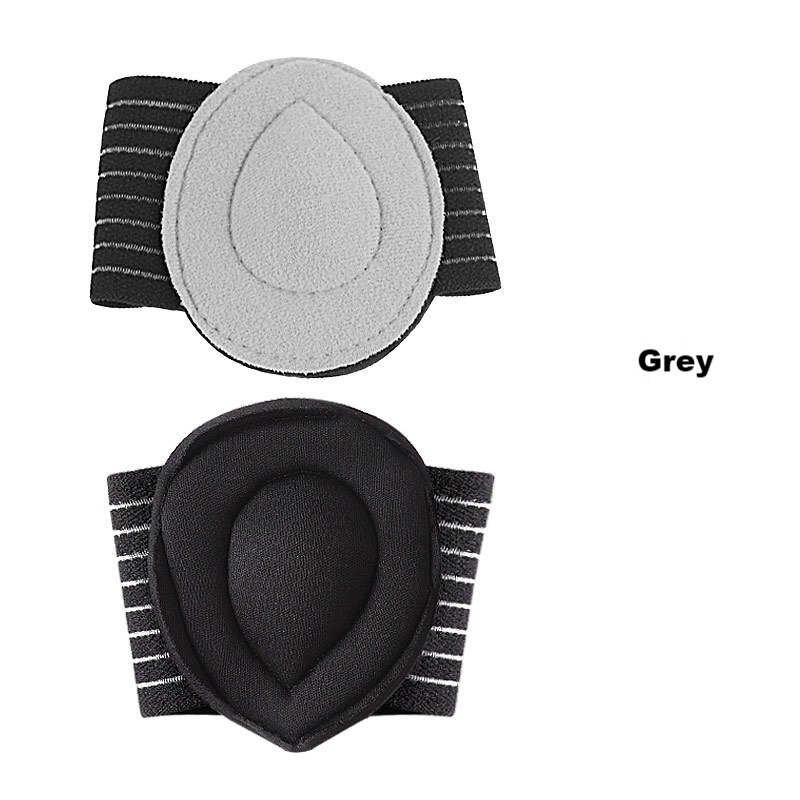 1 Pair Arch Foot Care Shocking Foot Arch Support Plantar Fasciitis Heel Pain Aid Feet Cushioned, Health Feet Protect Care: Grey