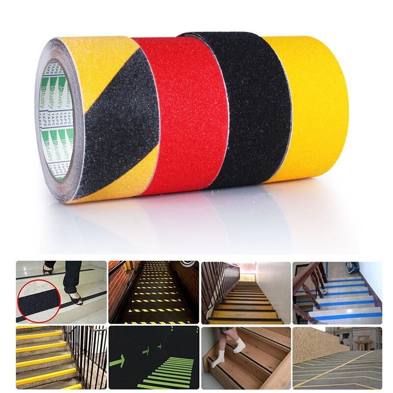 5cm*5meters Anti-slip tape PVC self-adhesive wear-resisting stair steps Grind arenaceous prevent slippery adhesive tape